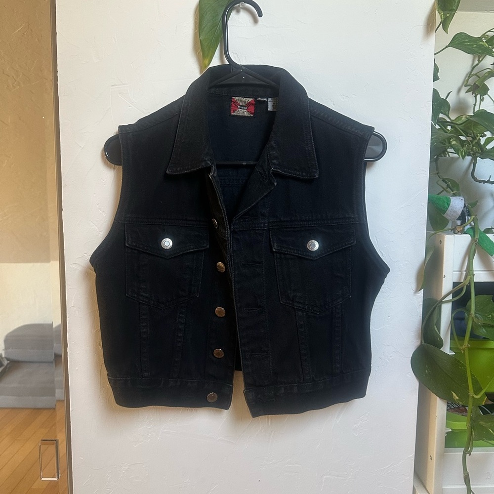 Element Black Cotton Jacket